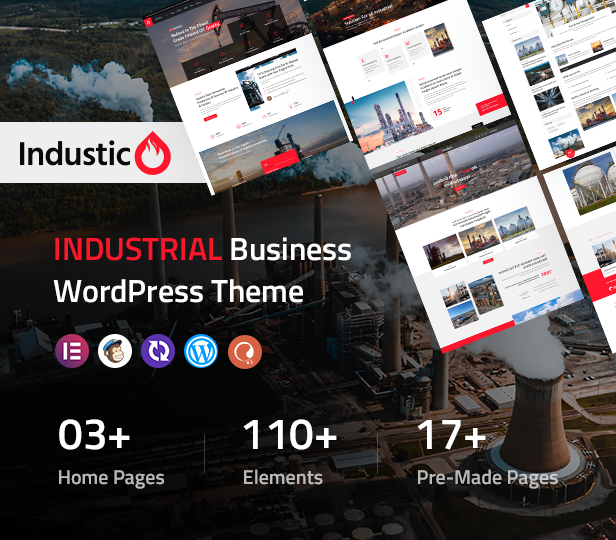 Industico - Industrial & Manufacturing WordPress Theme