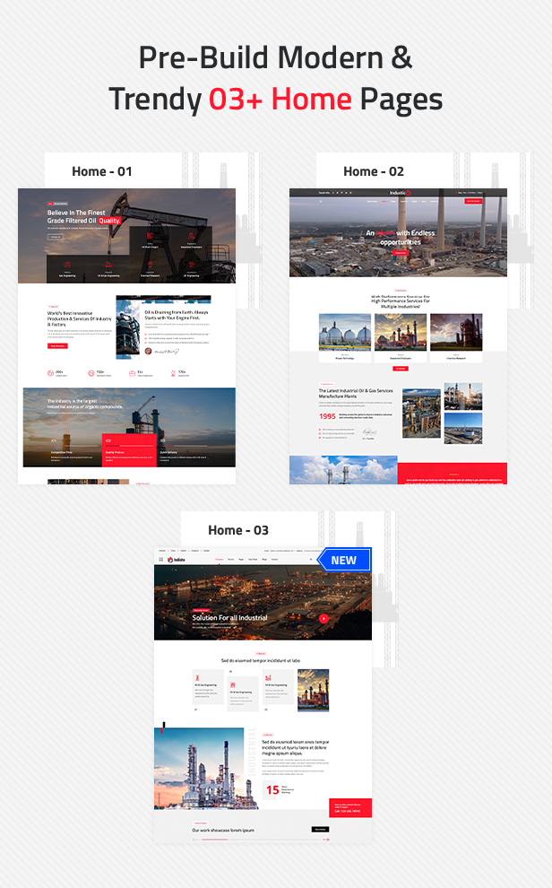 Industico - Industrial & Manufacturing WordPress Theme